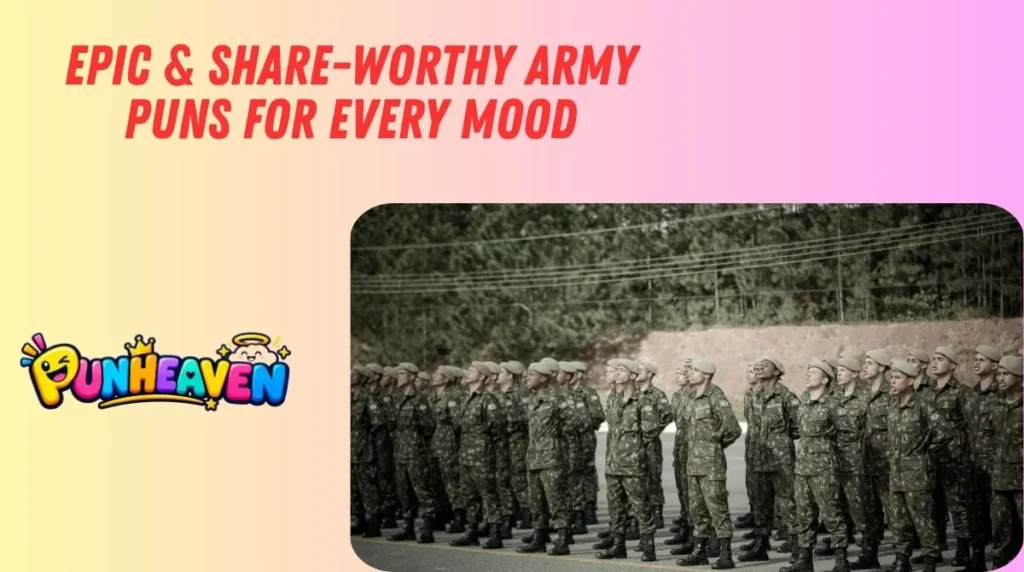Epic & Share-Worthy Army Puns for Every Mood
