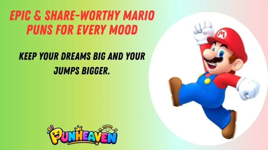 Epic & Share-Worthy Mario Puns for Every Mood