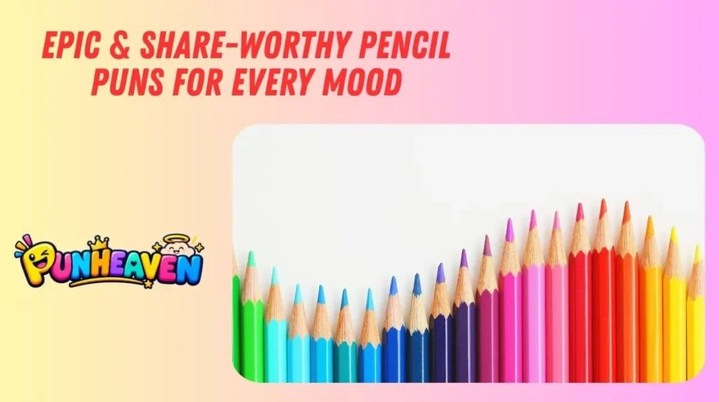 Epic & Share-Worthy Pencil Puns for Every Mood