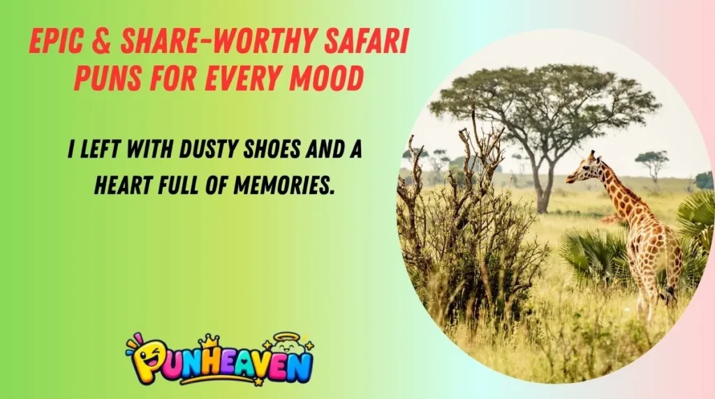 Epic & Share-Worthy Safari Puns for Every Mood