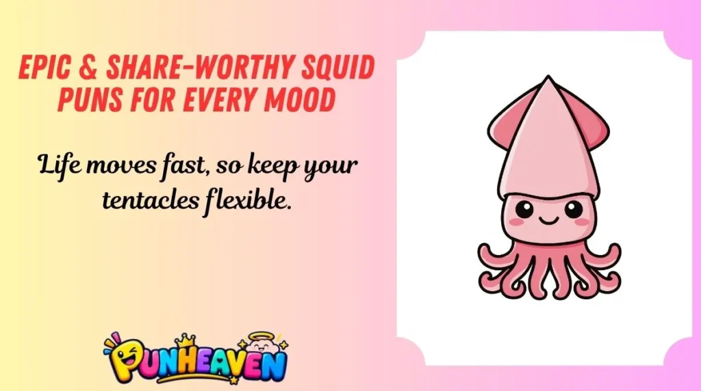 Epic & Share-Worthy Squid Puns for Every Mood