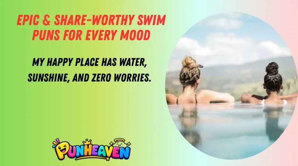 Epic & Share-Worthy Swim Puns for Every Mood