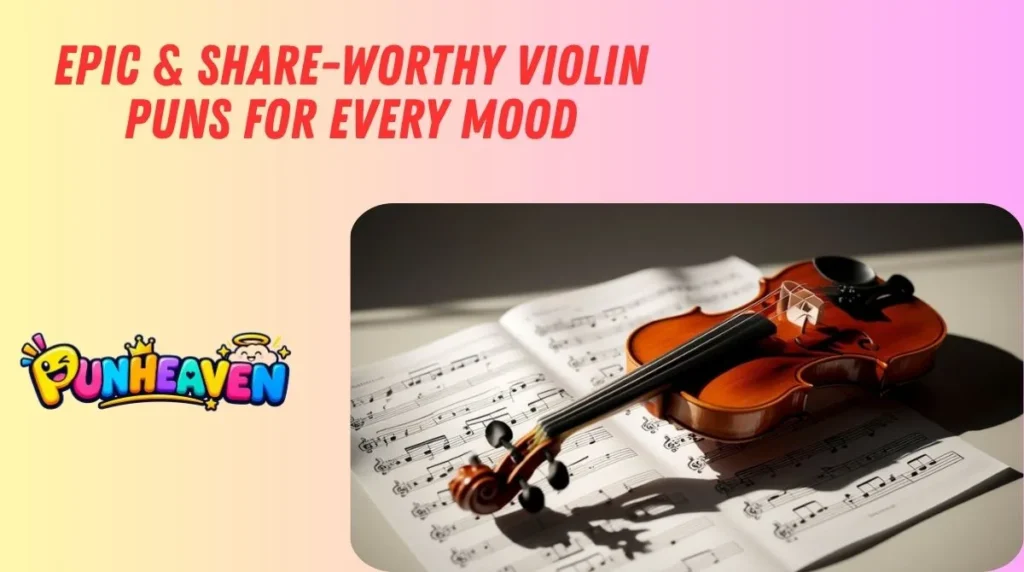 Epic & Share-Worthy Violin Puns for Every Mood