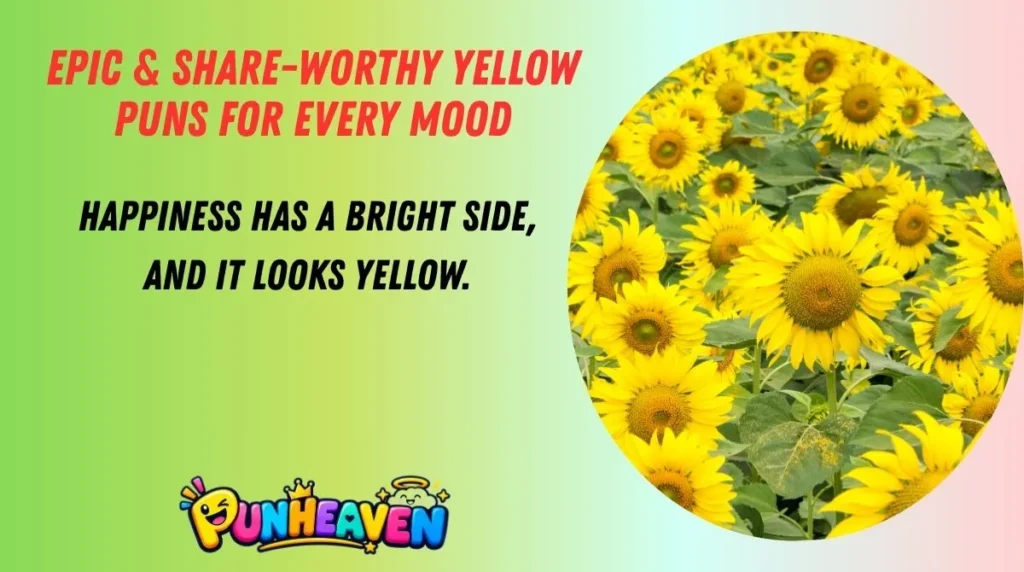 Epic & Share-Worthy Yellow Puns for Every Mood