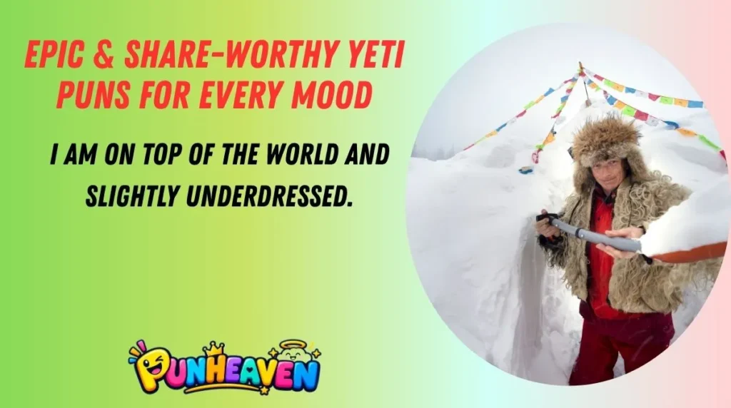 Epic & Share-Worthy Yeti Puns for Every Mood