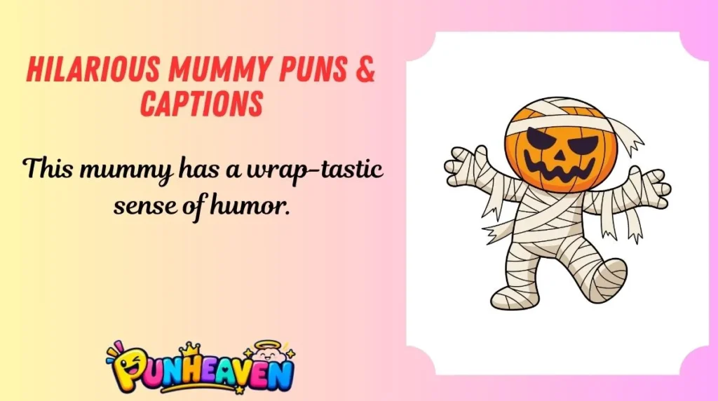 Hilarious Mummy Puns & Captions