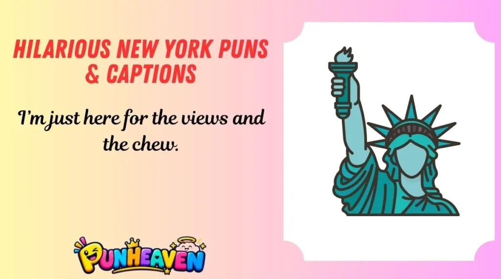 Hilarious New York Puns & Captions