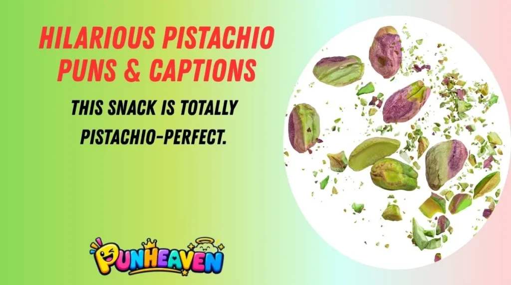 Hilarious Pistachio Puns & Captions
