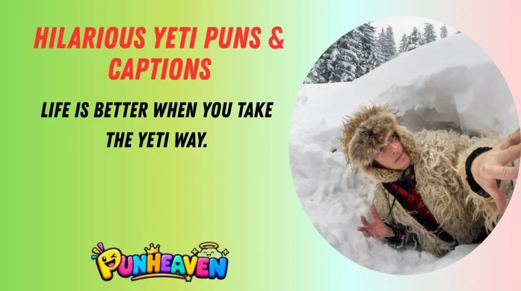 Hilarious Yeti Puns & Captions