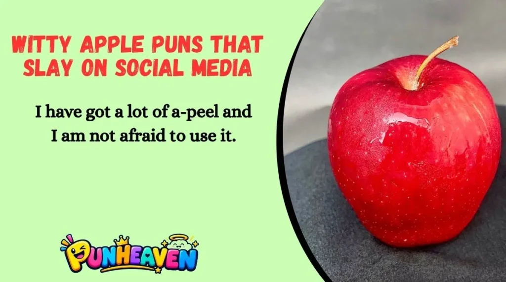 Witty Apple Puns That Slay on Social Media