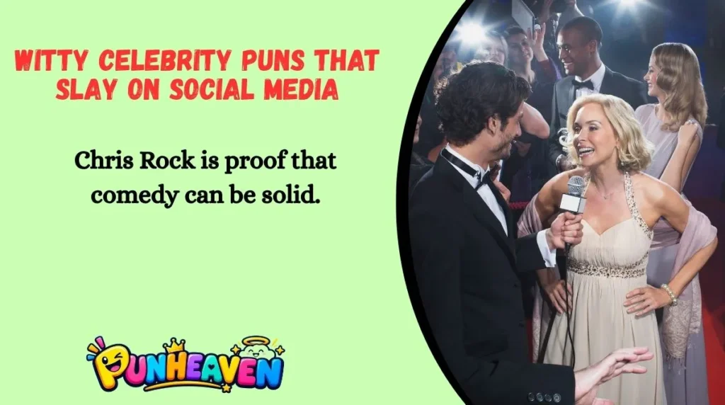 Witty Celebrity Puns That Slay on Social Media