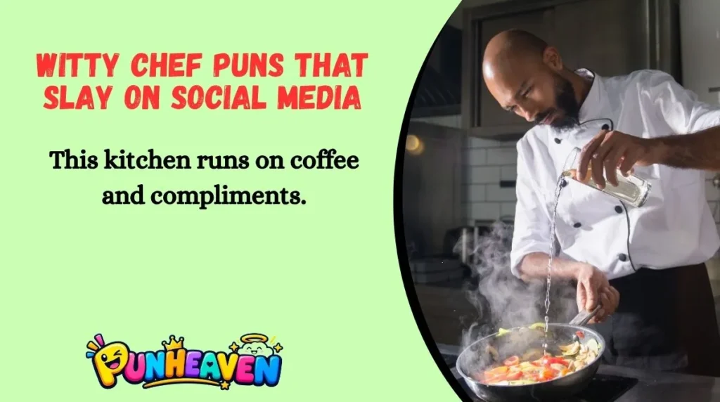 Witty Chef Puns That Slay on Social Media