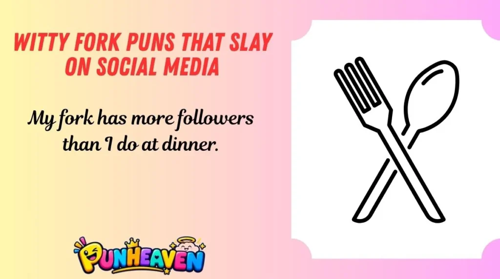 Witty Fork Puns That Slay on Social Media