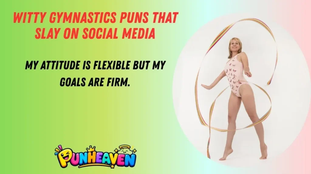 Witty Gymnastics Puns That Slay on Social Media