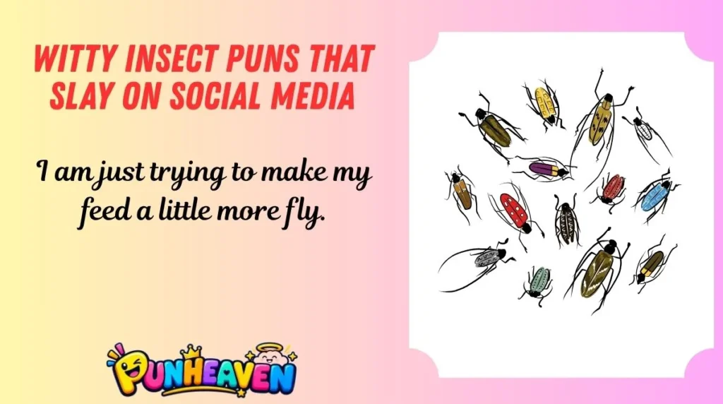 Witty Insect Puns That Slay on Social Media