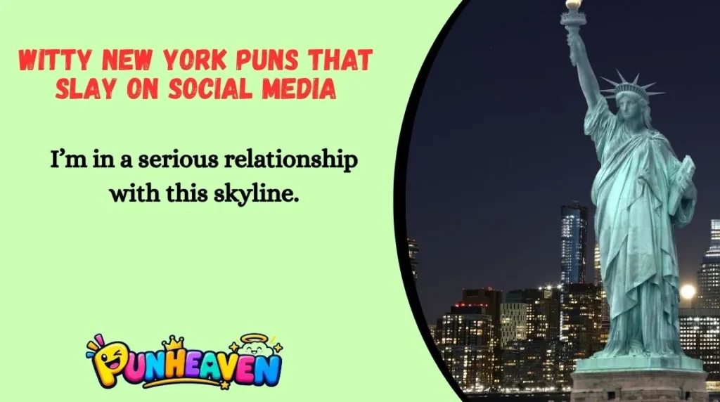 Witty New York Puns That Slay on Social Media