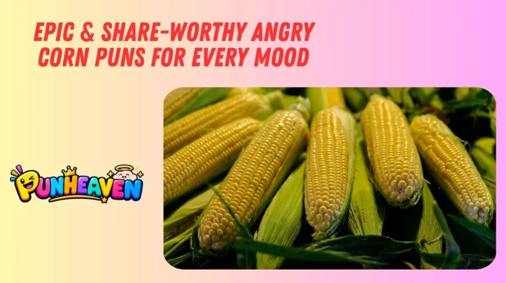Epic & Share-Worthy Angry Corn Puns for Every Mood