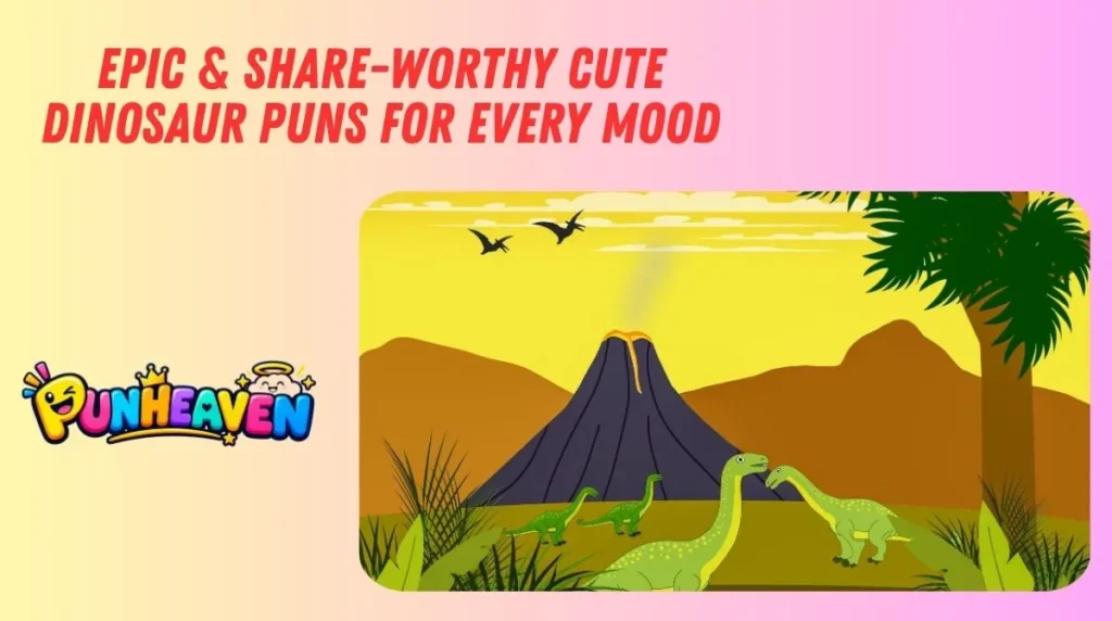 Epic & Share-Worthy Cute Dinosaur Puns for Every Mood