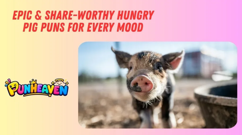 Epic & Share-Worthy Hungry Pig Puns for Every Mood