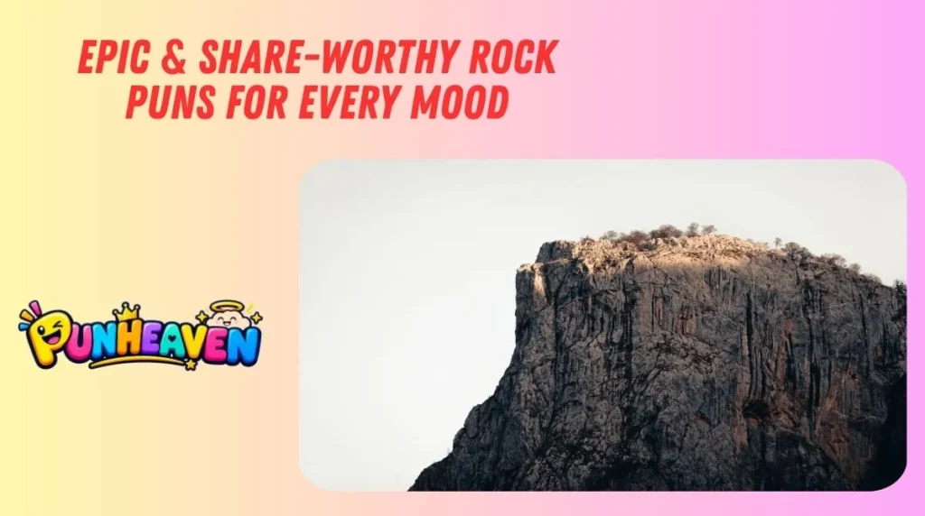 Epic & Share-Worthy Rock Puns for Every Mood