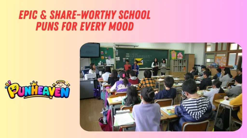 Epic & Share-Worthy School Puns for Every Mood