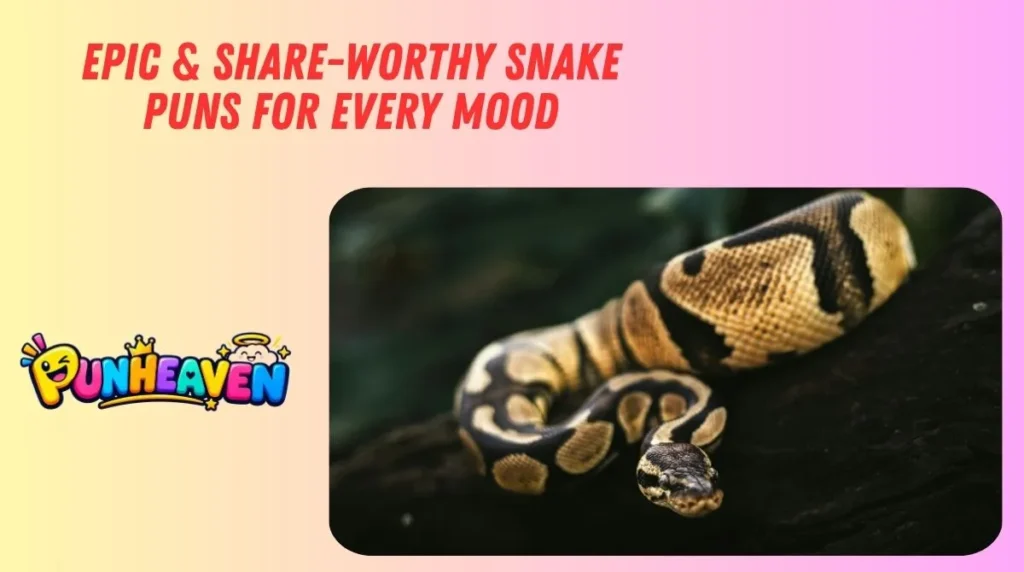 Epic & Share-Worthy Snake Puns for Every Mood