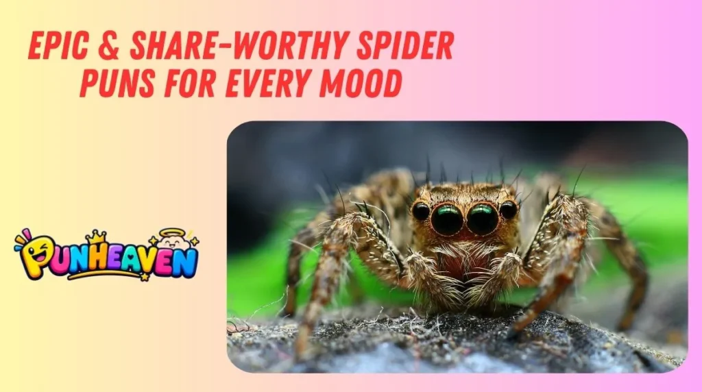 Epic & Share-Worthy Spider Puns for Every Mood