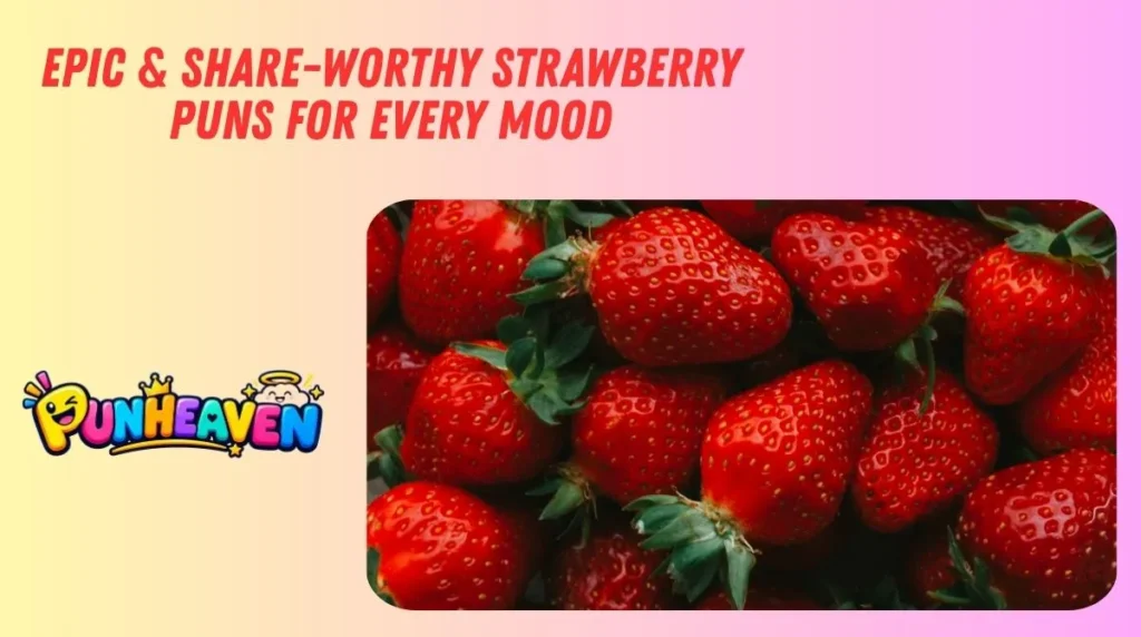 Epic & Share-Worthy Strawberry Puns for Every Mood