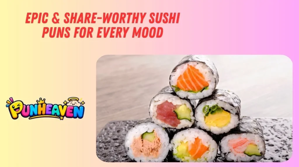 Epic & Share-Worthy Sushi Puns for Every Mood