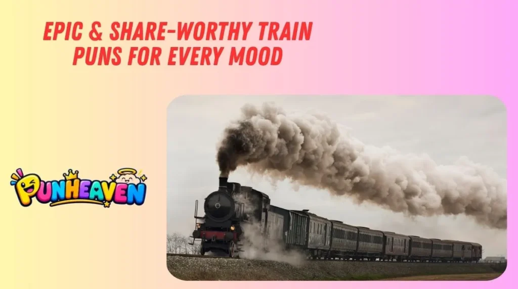 Epic & Share-Worthy Train Puns for Every Mood