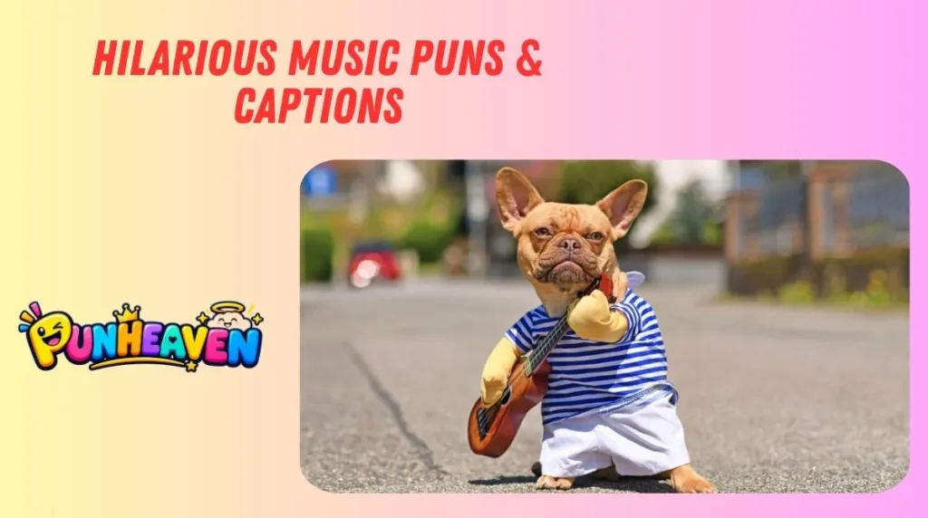 Hilarious Music Puns & Captions