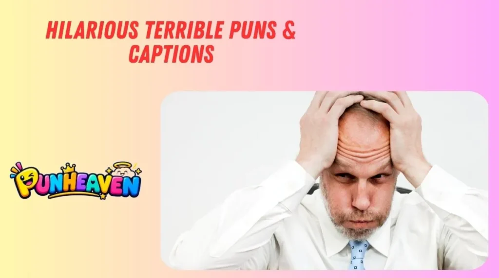 Hilarious Terrible Puns & Captions
