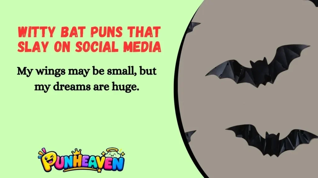 Witty Bat Puns That Slay on Social Media