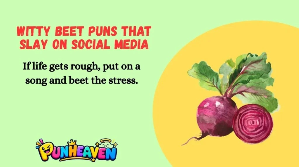 Witty Beet Puns That Slay on Social Media