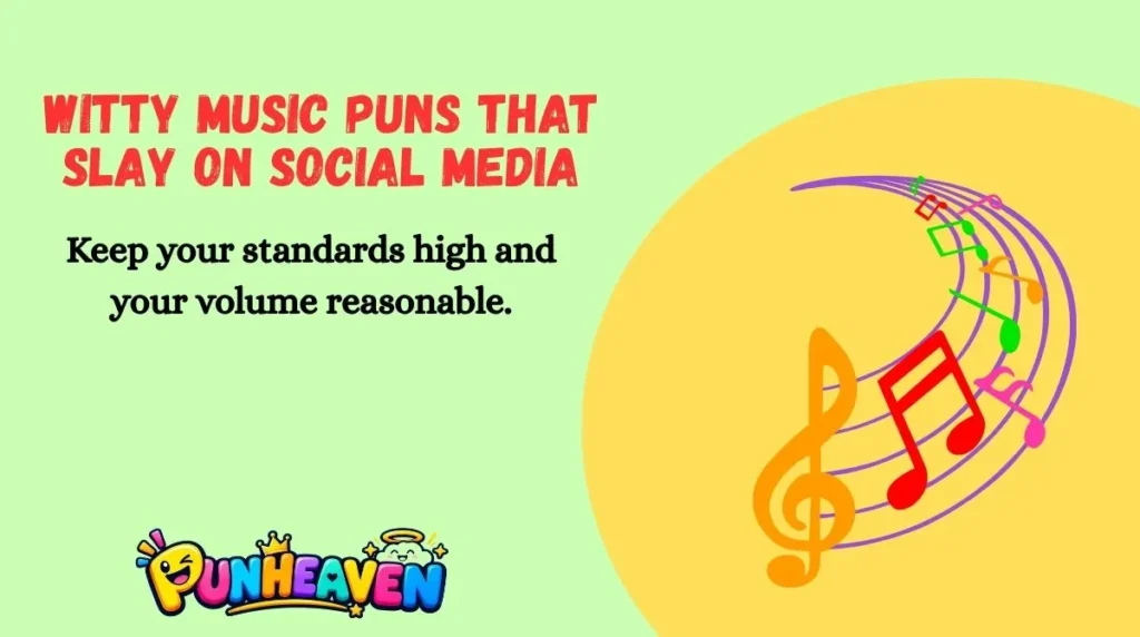 Witty Music Puns That Slay on Social Media