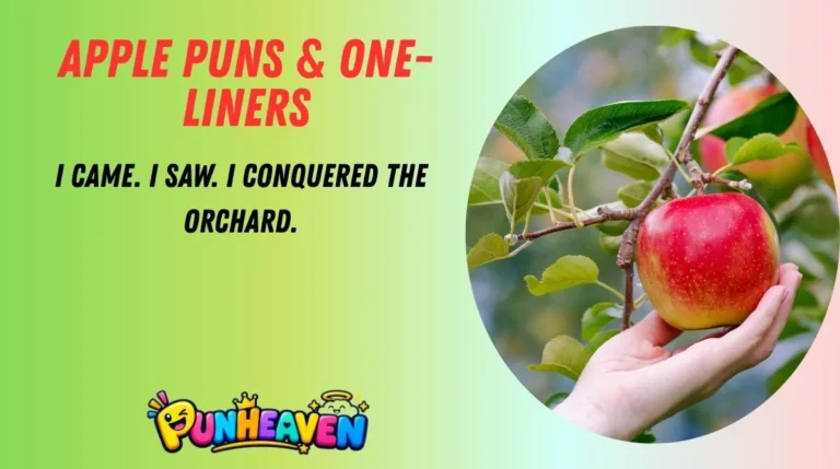 Apple Puns & One-Liners
