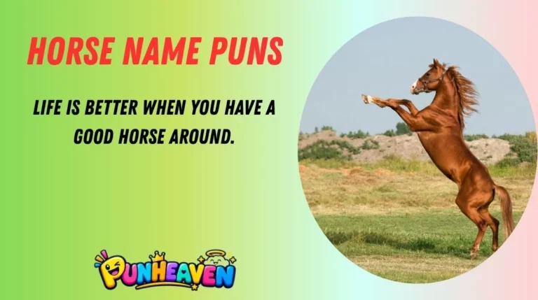 Horse Name Puns